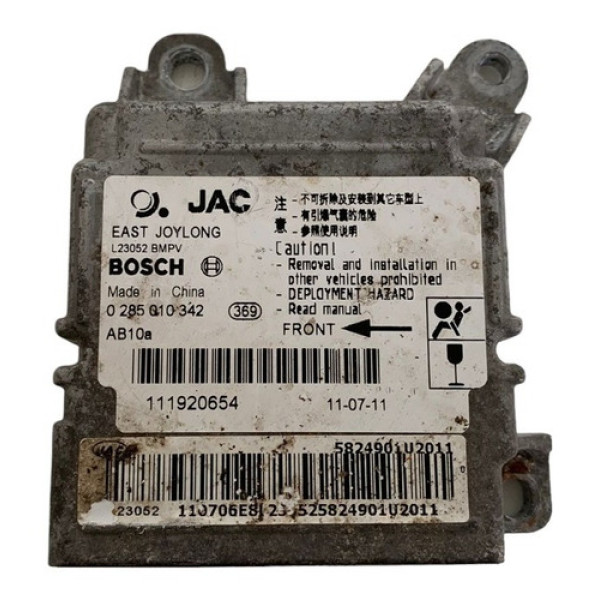 Modulo Airbag Nao Acionado Jac J6 2012 1948