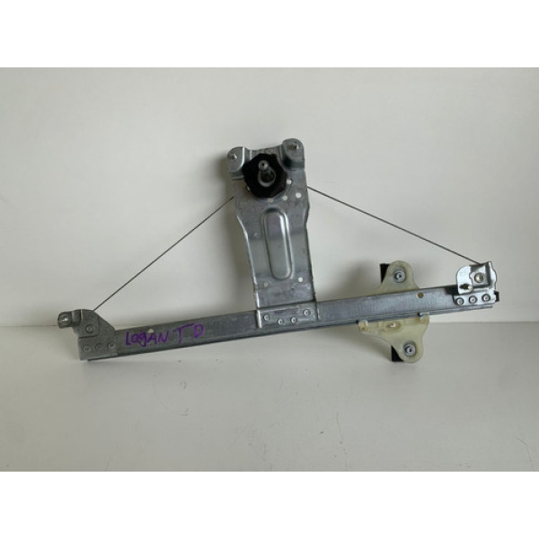 Maquina Vidro Manual Traseiro Direit Renault Logan 2020 2547