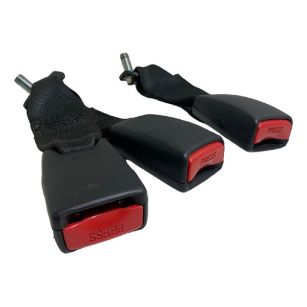 Kit Engate Cinto Traseiro Nissan Versa 2016 Original 6007