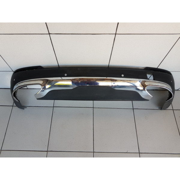 Aplique Parachoque Traseiro Mercedes Glc 250 Com Detalhe