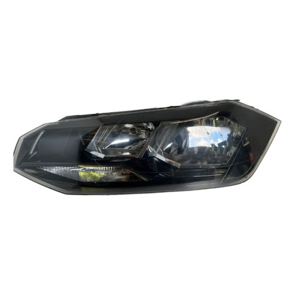 Farol Esquerdo Polo Virtus 2017 Á 2022 Usado Friso Preto