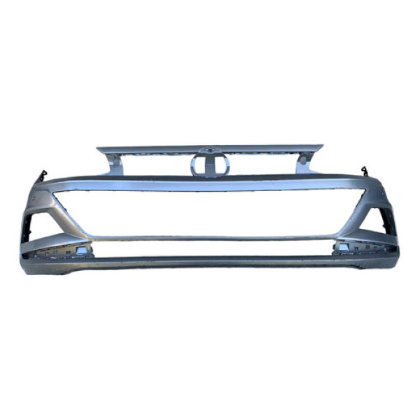 Parachoque Dianteiro Polo Virtus 2017 Á 2021 C/furo Sensor