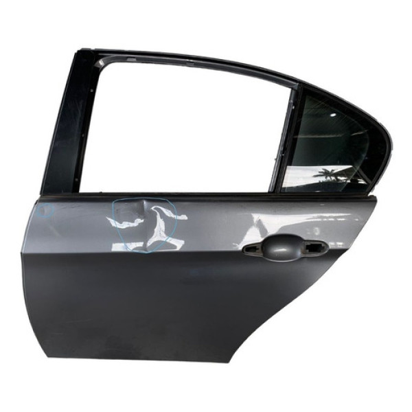 Porta Traseira Esquerda Bmw 325i 2012 Usada C/detalhe