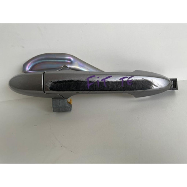 Macaneta Extern Porta Traseir Esquerd Fit 2015 Arranhad 1851