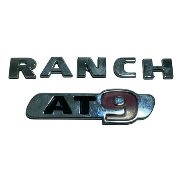 Letreiro Tampa Traseira Fiat Toro Ranch At9 2021 - 6396