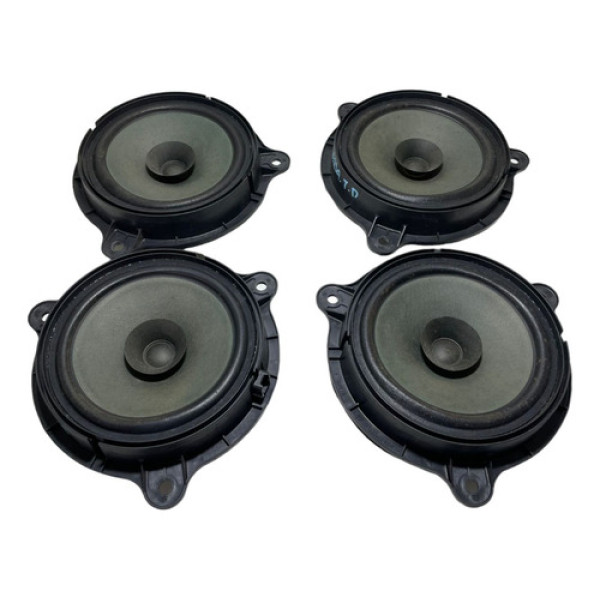 Kit 4 Alto Falante Porta Nissan Versa 2016 Original 5783