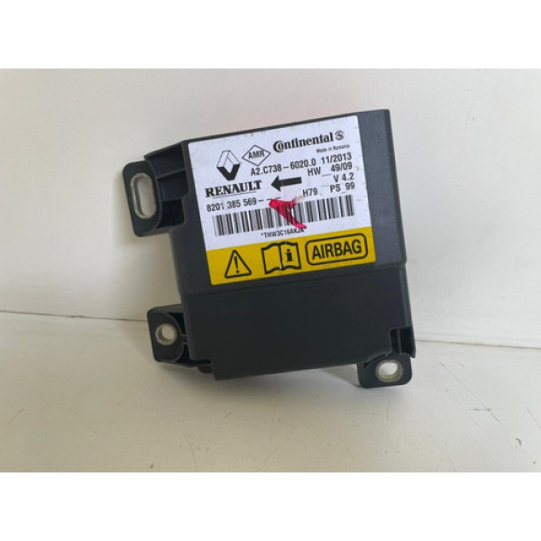 Modulo Airbag Renault Duster 2012 8201385569 Não Acionad 888