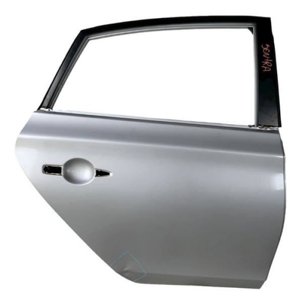 Porta Traseira Direita Nissan Sentra 2015 Usada Com Detalhe