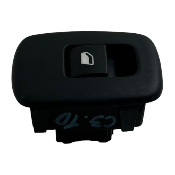 Botao Vidro Traseiro Citroen C3 2016 Original -6485