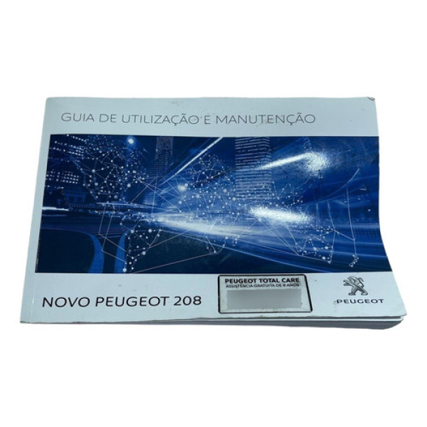 Manual Proprietário Peugeot 208 1.6 2022 Aut -9817