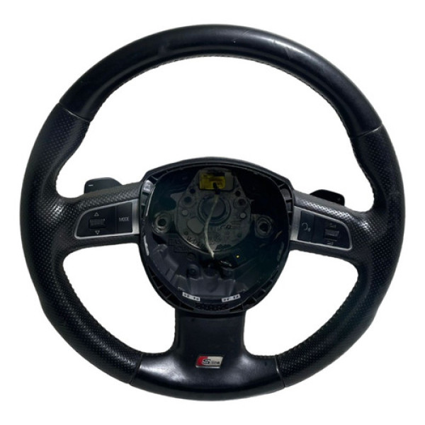 Volante Direcao C/comandos C/paddle Audi A6 2010 Sline -7613