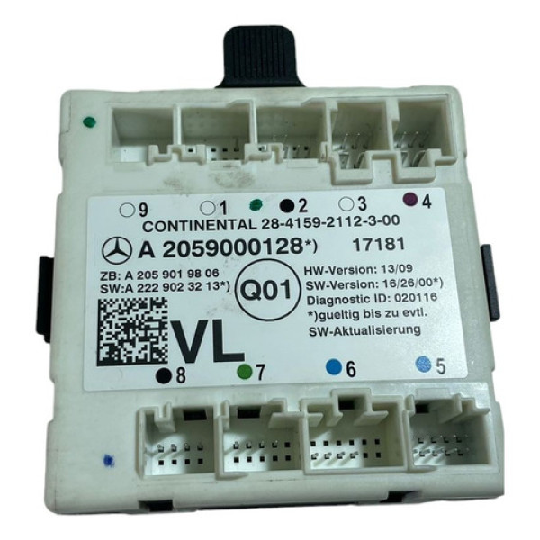 Módulo Porta Dianteira Esquerda Mercedes C180 2017 -10259