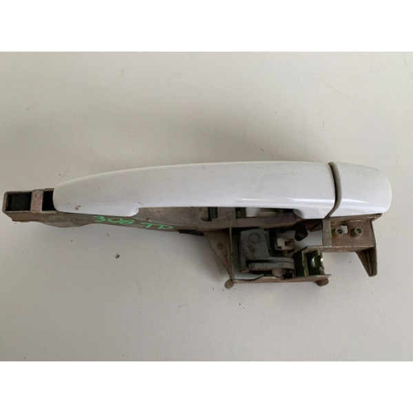 Macaneta Externa Porta Traseir Direita Peugeot 308 2013 1182