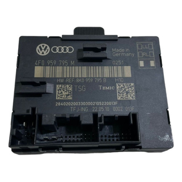 Modulo Porta Traseira Audi A6 2010 4f0959795m -8098