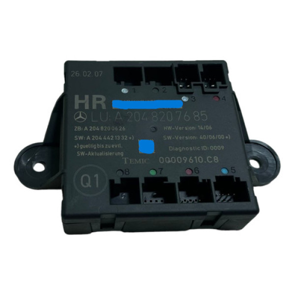 Módulo Porta Traseira Direita Mercedes C280 2009 - 9872