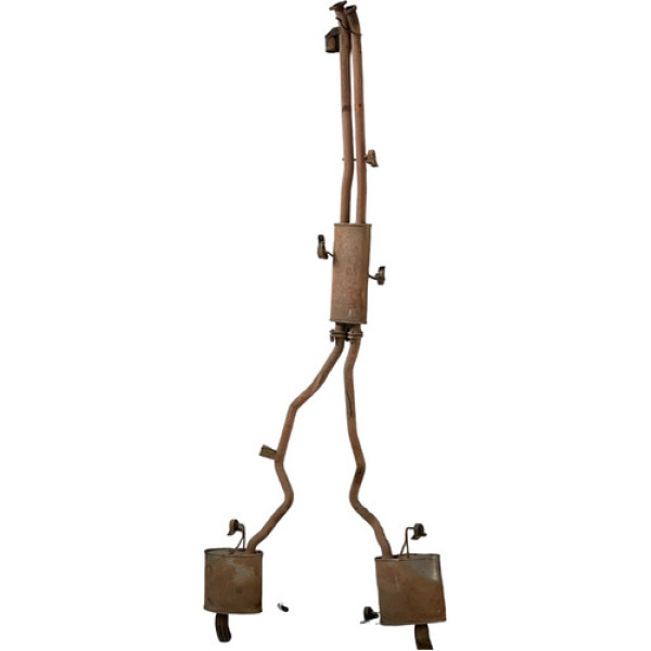 Escapamento Bmw X5 2002 3.0 6cc Original Usado