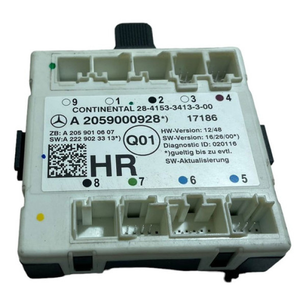 Módulo Porta Traseira Direita Mercedes C180 2017 -10243