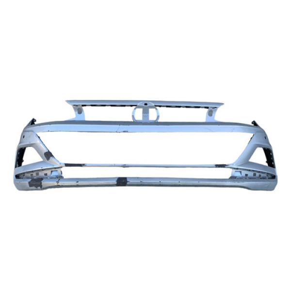 Parachoque Diantei Polo Virtus 2017 Á 2021 C/furo Sensor N2