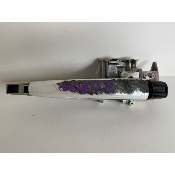 Maçaneta Externa Traseir Esquerd Peugeot 208 2016 Usada 2387