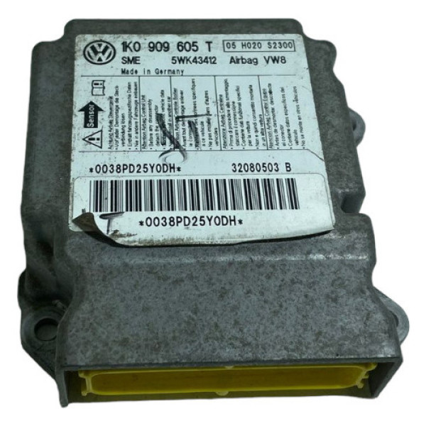 Módulo Air Bag Vw Jetta 2009 1k0909605t Sem Colisão - 9106
