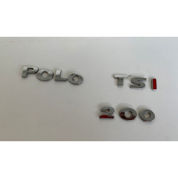 Emblema Tampa Traseira Polo Tsi 2019 1973