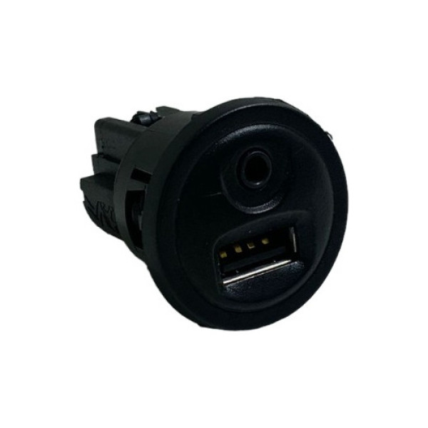 Tomada Entrada Auxi Usb C3 2013 2014 2015 2016 A 2021 - 6515
