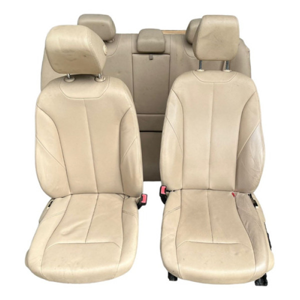 Jogo De Bancos Bege Bmw 320 2013 2014 2015 2016 Completos