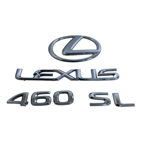 Kit De Letreiro Emblema Tampa Traseira Lexus Ls460 2007 4501