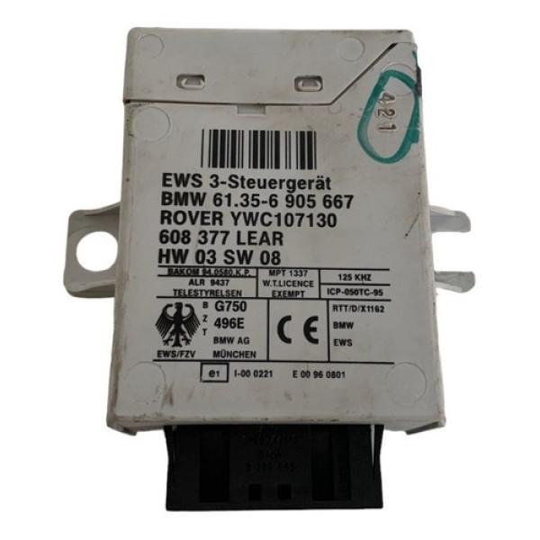 Modulo Imobilizador Bmw X5 2002 61356905667 5130