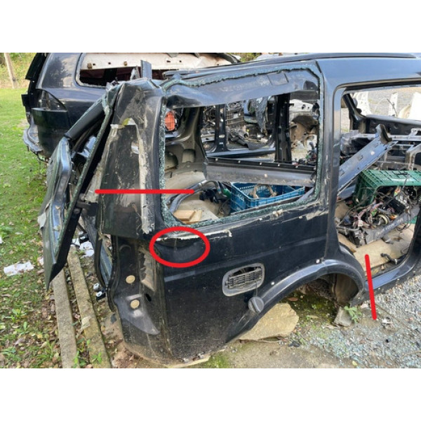 Lateral Traseira Direita Lataria Discovery 4 2010 C/ Detalhe